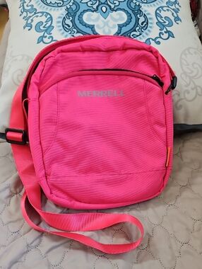 Merrell Hot Pink Crossbody Shoulder Bag